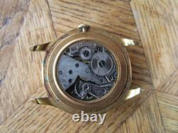 Vintage Used Gold Plated ORGANA Pointer Date. FHF 175/3 10 1/2. For Parts
