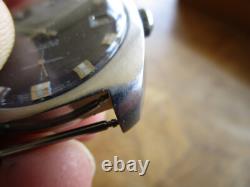 Vintage Used Steel RODANIA Manual Watch Cal. Unitas 6425. For parts
