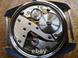 Vintage Used Steel RODANIA Manual Watch Cal. Unitas 6425. For parts