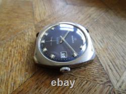 Vintage Used Steel RODANIA Manual Watch Cal. Unitas 6425. For parts