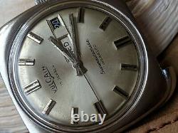 Vintage Vulcain Superautomatic Day-Date Watch withFelsa 4009, Runs FOR PARTS/REPAIR