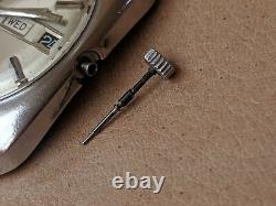 Vintage Vulcain Superautomatic Day-Date Watch withFelsa 4009, Runs FOR PARTS/REPAIR