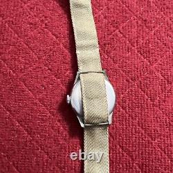 Vintage WW2 type A-11 military watch WW2 1940's For Parts Not Working