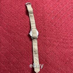 Vintage WW2 type A-11 military watch WW2 1940's For Parts Not Working