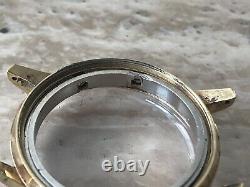 Vintage Wakmann Chronograph 2tone Case Men's Watch For Part