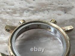 Vintage Wakmann Chronograph 2tone Case Men's Watch For Part