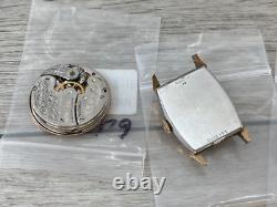 Vintage Waltham Elgin Seiko Watch Movements Parts Lot Art Deco Westfield Bulova