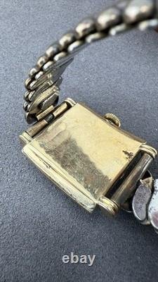 Vintage Waltham Premier Gold Filled Wristwatch USA Art Deco