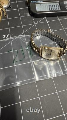 Vintage Waltham Premier Gold Filled Wristwatch USA Art Deco