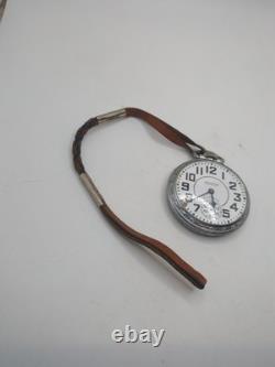 Vintage Waltham Premier Pocket Watch, As Is, Doesn't Work, Has Rust On Dial