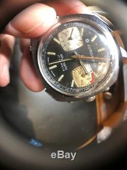 Vintage Watch JUNGHANS Olympic Chronograph FOR PARTS OR REPAIR