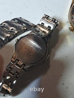 Vintage Watch Lot 9 pcs Timex Seiko Gubelin Lorus Carriage For Parts Repair