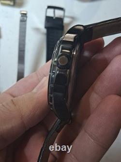 Vintage Watch Lot 9 pcs Timex Seiko Gubelin Lorus Carriage For Parts Repair