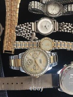 Vintage Watch Lot 925 Boma Sterling Gruen Bolivia Fossil More Repair & Parts