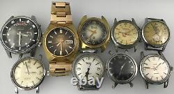 Vintage Watch Lot for Parts Or Repair