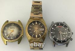 Vintage Watch Lot for Parts Or Repair