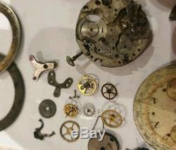Vintage Watch Venus 170 Caliber Breitling For Parts (balance Ok)
