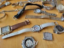 Vintage Watches Mens Womens Mixed Lot of 88 Estate Find Parts Repair