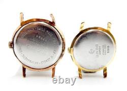 Vintage Watches RADO Hand Winding Men Case Gold Plated Not Working Need Revision