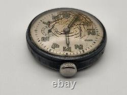 Vintage Waterproof SWISS WATCH For PARTS / REPAIR FOND ACIER INOXYDABLE