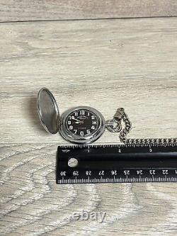 Vintage West End Watch Co Sowar Manual Winding Pocket Watch Broken Crown