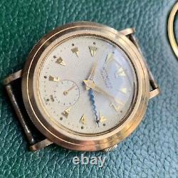 Vintage Wittnauer Cal. 10WA Alarm Wristwatch Very RARE PARTS / REPAIR