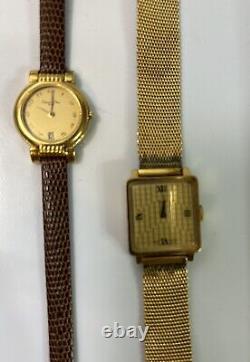 Vintage Women's Watch Lot For Parts or Repair Bulova Timex Seiko Christian Dior