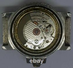 Vintage YEMA Navygraf II Steel Divers Wristwatch. Cal 4611A. For Repairs