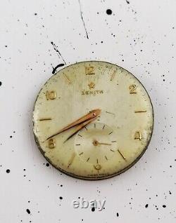 Vintage Zenith Cal 40 Movement and Dial Working Watch