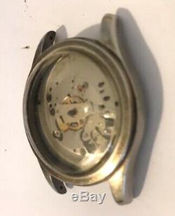 Vintage Zenith S58 Case and Movement sold as parts