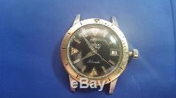 Vintage Zodiac Sea Wolf Automatic 17 jewels Men's Watch for parts