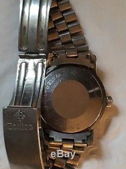 Vintage Zodiac Sea Wolf Automatic Diver Stainless Steel watch NOT WORKING