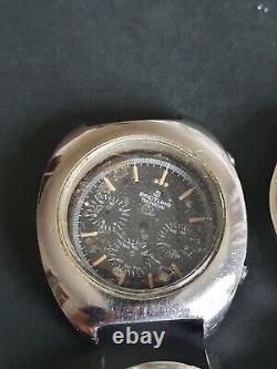 Vintage chronographs Breitling Roamer Hamilton Zodiac Valjoux 72 repair