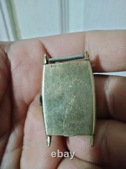 Vintage men 10kt gold filled watches (Croton/Bulova)for parts only