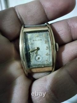 Vintage men 10kt gold filled watches (Croton/Bulova)for parts only Vintage men 10kt gold filled watches (Croton/Bulova)for parts only