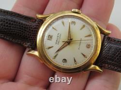 Vintage mens Bumper Automatic wrist watch GRUEN AUTOWIND 462 SS For repair
