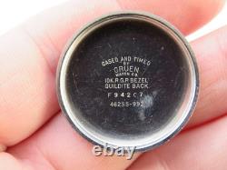 Vintage mens Bumper Automatic wrist watch GRUEN AUTOWIND 462 SS For repair