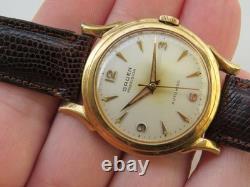 Vintage mens Bumper Automatic wrist watch GRUEN AUTOWIND 462 SS For repair