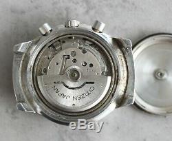 Vintage rare CITIZEN automatic chronograph 23j day date 8110A PARTS SPARES