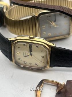 Vintage watch lot Timex, Seiko and more! For parts/ repair