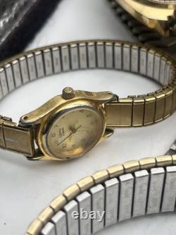 Vintage watch lot Timex, Seiko and more! For parts/ repair