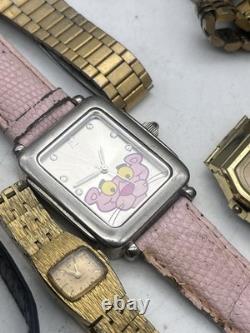 Vintage watch lot Timex, Seiko and more! For parts/ repair