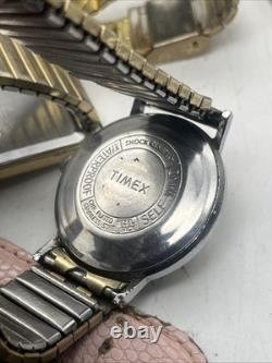 Vintage watch lot Timex, Seiko and more! For parts/ repair