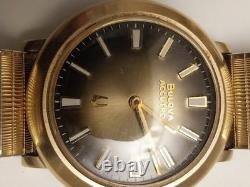 Vtg 1974 Bulova Accutron 2210 Tuning Fork Watch 10K Gold Filled Repair/Parts