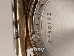 Vtg 1974 Bulova Accutron 2210 Tuning Fork Watch 10K Gold Filled Repair/Parts