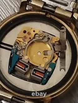 Vtg 1974 Bulova Accutron 2210 Tuning Fork Watch 10K Gold Filled Repair/Parts