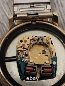 Vtg 1974 Bulova Accutron 2210 Tuning Fork Watch 10K Gold Filled Repair/Parts