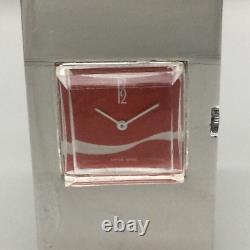 Vtg Coca Cola Square Watch Rachel Welch 1970's BROKEN FOR PARTS OR REPAIR