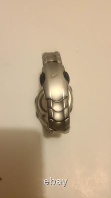 Vtg Nike Triax Linear Armored Watch Men 37mm Backlight. For Parts