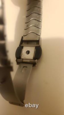 Vtg Nike Triax Linear Armored Watch Men 37mm Backlight. For Parts